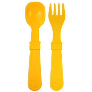 Re-Play Fork & Spoon Set