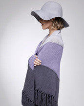 Knitting Pattern — Tri-colour Shawl & Kerchief