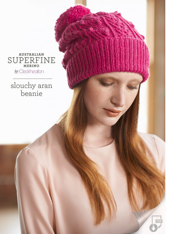 Knitting Pattern — Slouchy Beanie