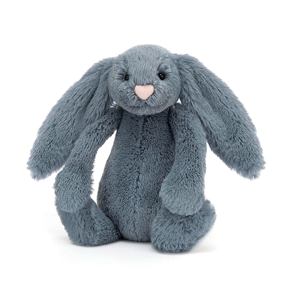 JELLYCAT BUNNY - BASHFUL DUSKY BLUE - SMALL