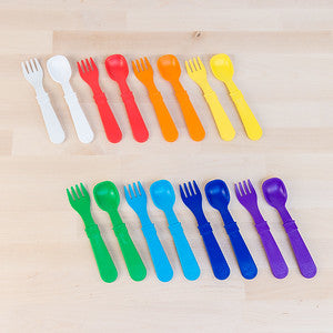 Re-Play Fork & Spoon Set