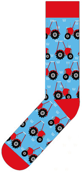 Red Tractor Designs - Cotton Socks Red Tractors